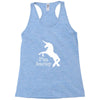 i'm horny Racerback Tank