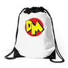 danger mouse 80's Drawstring Bags