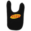 new seinfeld logo Baby Bibs