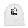cats cats cats Baby Beanies