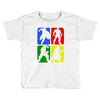 4 Super Hero Toddler T-shirt
