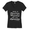 made in 1982 and still awesome Women's V-Neck T-Shirt