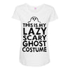 this is my lazy ghost costume 2 Maternity Scoop Neck T-shirt