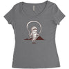 workout time Women's Triblend Scoop T-shirt