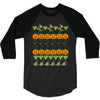 halloween ugly sweater tn featured 3/4 Sleeve Shirt