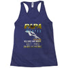 vater und tochter Racerback Tank