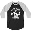 This Girl Loves Saint Bernard 3/4 Sleeve Shirt
