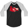 red skinhead bovver boots ideal birthday gift or present 3/4 Sleeve Shirt
