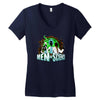 men of science Women's V-Neck T-Shirt