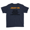 January Girl Hated By Many Youth Tee