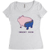 insert coin Women's Triblend Scoop T-shirt