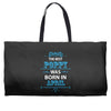 The Best Papa Was Born In April Weekender Totes