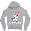 september born unicorns Zipper Hoodie