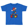 run, mario run Toddler T-shirt