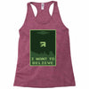 buried believer Racerback Tank