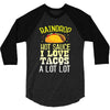 raindrop hot sauce i love tacos a lot 3/4 Sleeve Shirt