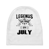 Legends Are Born In July Baby Beanies