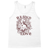 blind love fire heart Tank Top