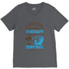 I Don't Need Therapy Need Surfing V-Neck Tee