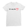 its my Heart Ladies Fitted T-Shirt