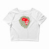 africa lion power cool Crop Top