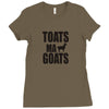 toats ma goat Ladies Fitted T-Shirt