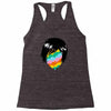 lovely face Racerback Tank