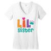 Lil Sister Women's V-Neck T-Shirt