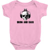 drum and bass Baby Onesie