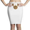 Minnie Mouse Leopard Pencil Skirts