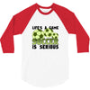 life's a game soccer 3/4 Sleeve Shirt