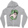 yet another new id Zipper Hoodie