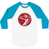 Red Dinosaur 3/4 Sleeve Shirt