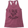 I Still Live With My Parents Racerback Tank