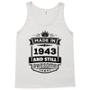 Made In 1943 And Still Awesome Tank Top