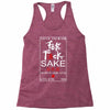 Fuck Sake (Black) Racerback Tank