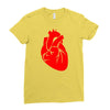 heart Ladies Fitted T-Shirt