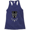 black panther minimalist Racerback Tank