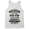 Super Cool Pop Pop Of A Freaking Awesome Granddaughter Tank Top