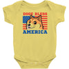 doge bless america Baby Bodysuit