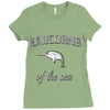 narwhal Ladies Fitted T-Shirt