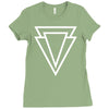 triangle Ladies Fitted T-Shirt
