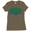 greendale human beings Ladies Fitted T-Shirt