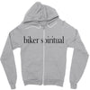 biker spiritual Zipper Hoodie