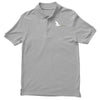 unicorn scooting on the floor Men's Polo Shirt