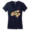 santas favorite ho Women's V-Neck T-Shirt