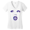 sexy gir Women's V-Neck T-Shirt
