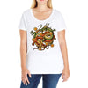 neverending dragonz Ladies Curvy T-Shirt