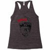 horror werewolf Racerback Tank