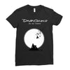 david gilmour on island Ladies Fitted T-Shirt